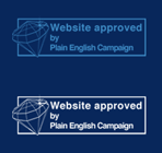 Website Approved by Plain English Campaign